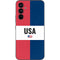 American Flag Color Block Galaxy A54 5G Skin
